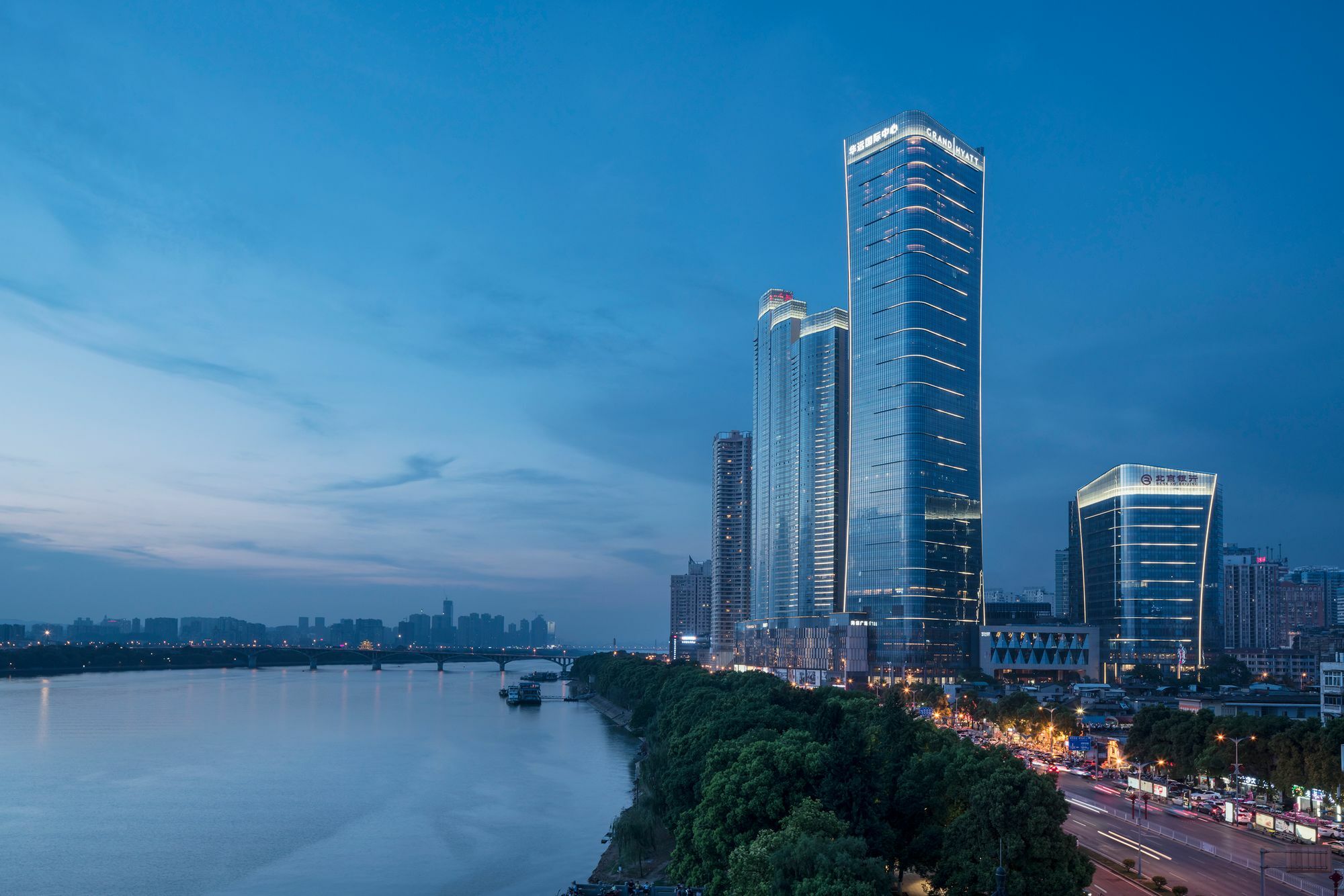 Grand Hyatt Changsha-Close To Helong Sports Center Esterno foto